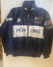 Bmw Sauber F1 Team Jacket Navy Blue White Formula 1 Racing Team Apparel