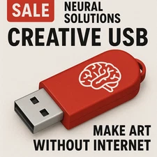 Offline Image AI Stick – Plug-and-Play Stable Diffusion – Local Art Generator