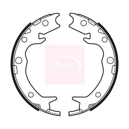 Brake Shoes Set fits HONDA SHUTTLE RA1 2.2 94 to 98 F22B8 43053S47E50 Apec New - Image 24