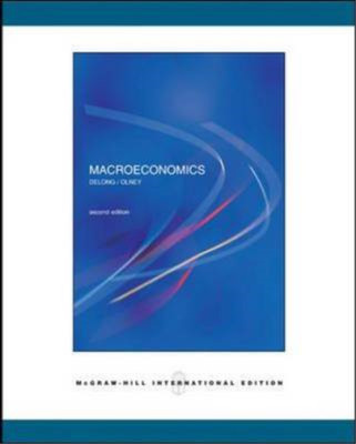 Macroeconomics, Delong, Bradford, Used; Very Good  Book