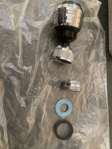 360° Rotate Kitchen Tap Water Faucet Aerator Swivel End Diffuser Adapter Filter.