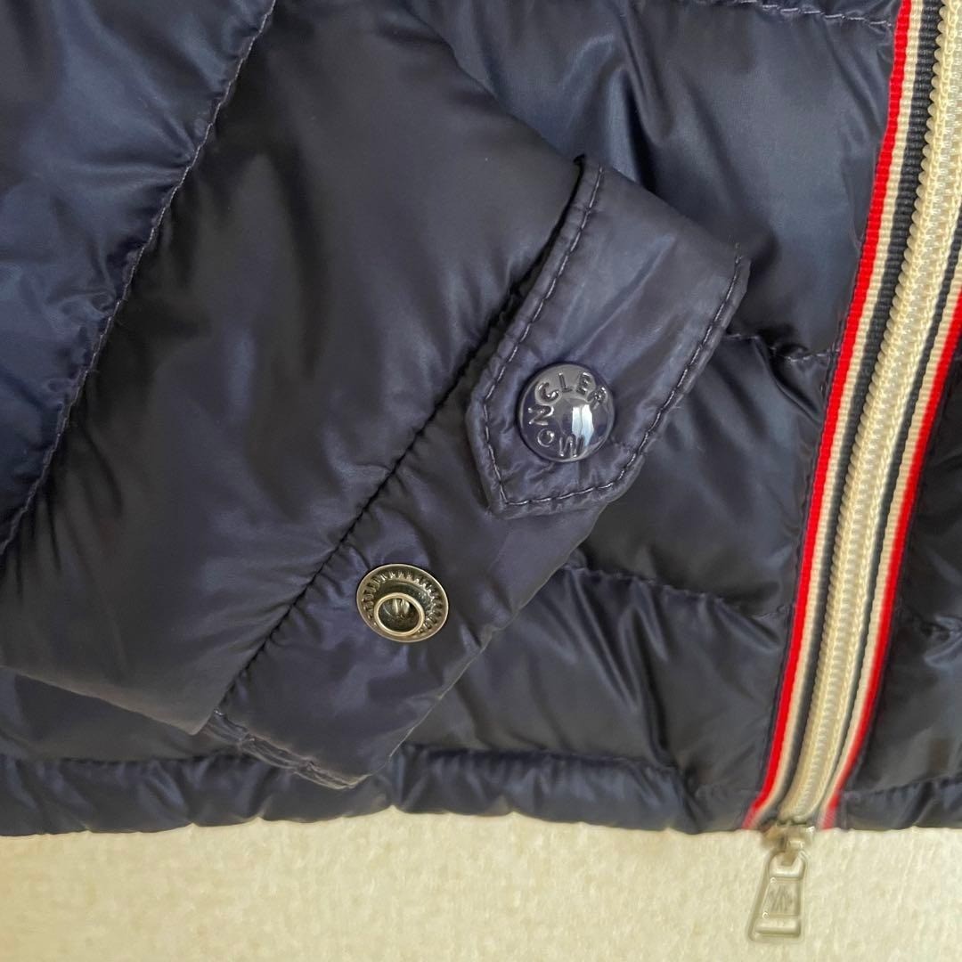 MONCLER DANIEL Light Down Jacket Navy Tricolor Me… - image 4