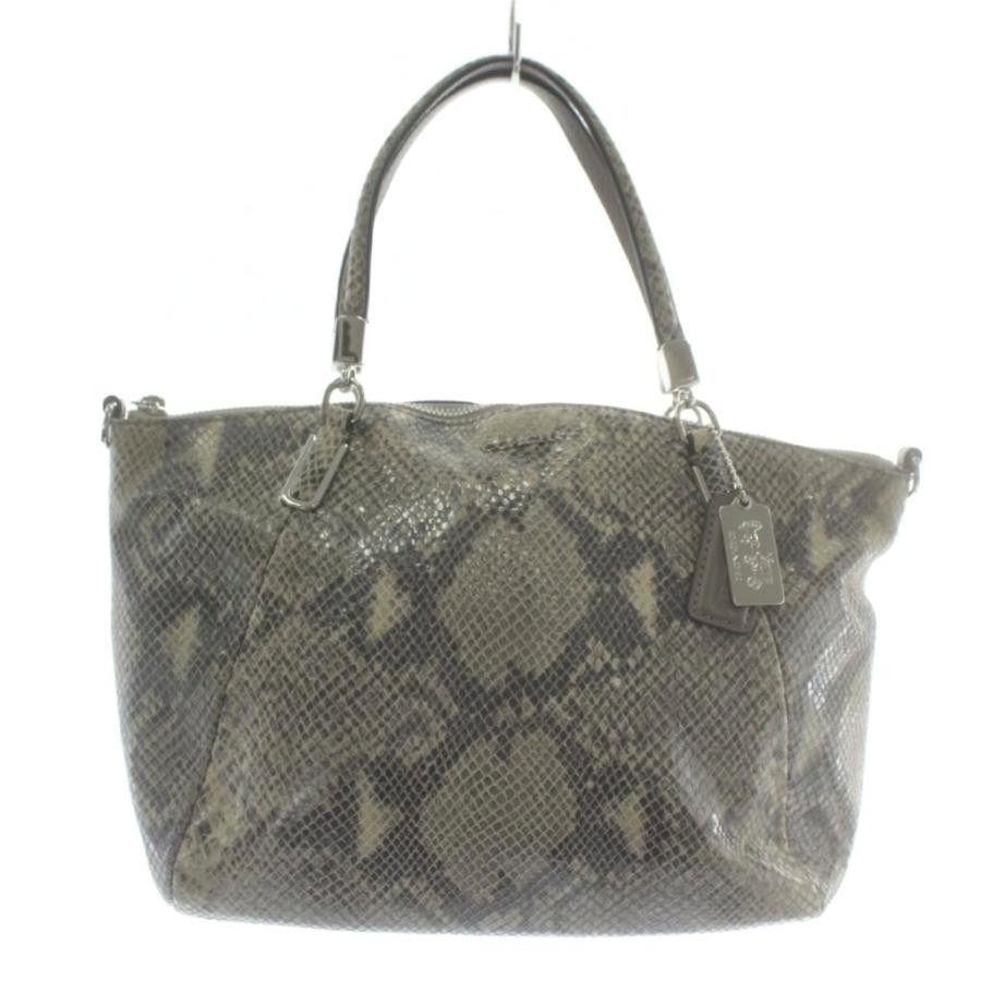 Coach 28087 Madison Embossed Python Small Kelsey … - image 1