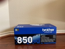 Brother Genuine High Yield Toner Cartridge, TN850, Replacement Black Toner, Page