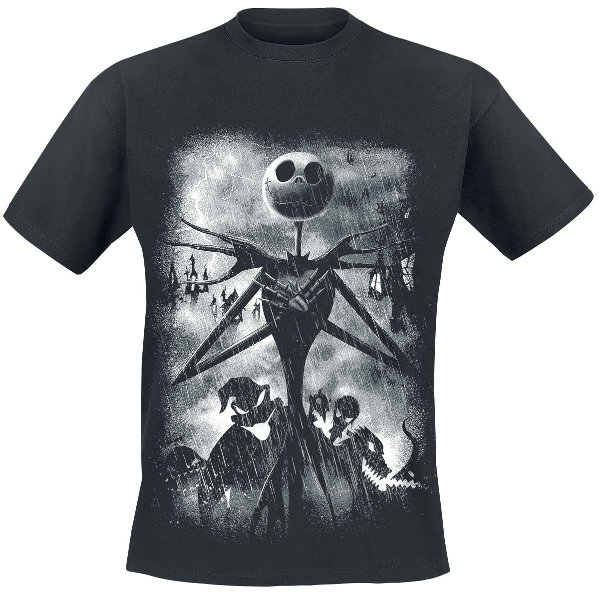 The Nightmare Before Christmas Herren Shirt XXL Schwarz
