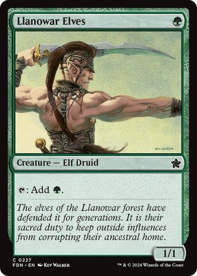 MTG - Llanowar Elves - Foundations - NM - EN - NonFoil