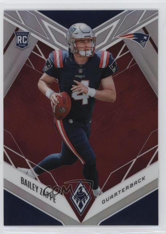 2022 Panini Phoenix Rookies Red 66/250 Bailey Zappe #129 w6g