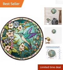 Elegant Hummingbird 5D Diamond Painting Kit - Perfect DIY Home Art 12x12