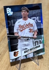 Adley Rutschman 2024 Topps Big League RARE BLUE FOIL SP Parallel Orioles 