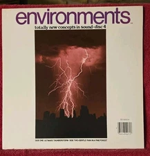 Environments  Disc 4 (Thunderstorms Rain) Syntonic SD 66004 vinyl