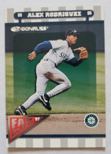 1997 Donruss Fan Club #163 Alex Rodriguez Seattle Mariners
