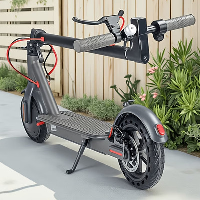 Foldable Electric Scooter for Adults 19MPH 8.5'' Solid Tires Long Range Portable