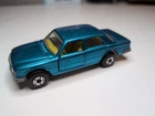 Vintage 1979 Matchbox Lesney No.56 Diecast 1/64 Blue Mercedes 450 SEL Coupe Car