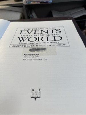 Viking Studio Encyclopedia of Events That Changed the World by Ingpen & Wilkins 