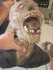 Spirit Halloween Latex Lawn Zombie Prop with Box Ground Breaker 3 Piece