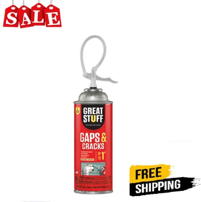 GREAT STUFF Gaps and Cracks 12-oz Straw Indoor/Outdoor Spray