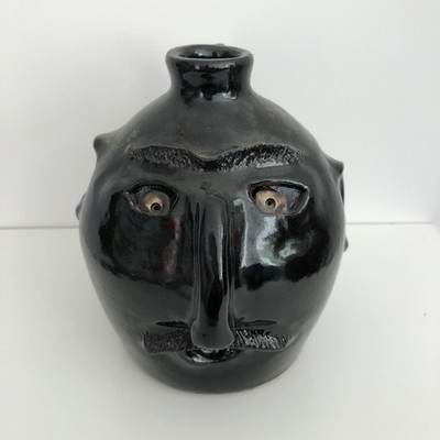 Hugh Micheal Purdue Face Jug Southern Folk Pottery circa 2000