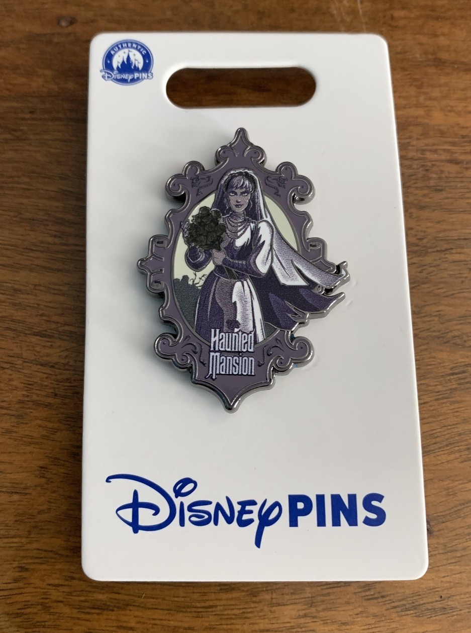2025 Disney Parks Haunted Mansion Bride Constance OE Pin