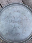 Old Griswold Cast Iron #8 Handle Griddle Large Logo
