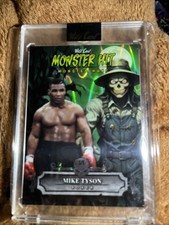 Wild Card Monster Hit Monster Hunt Mike Tyson Boxing 2025 1/1 Card 