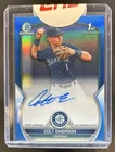 2023 Bowman Draft Colt Emerson Chrome Auto Blue Refractor 1st #/150 Mariners