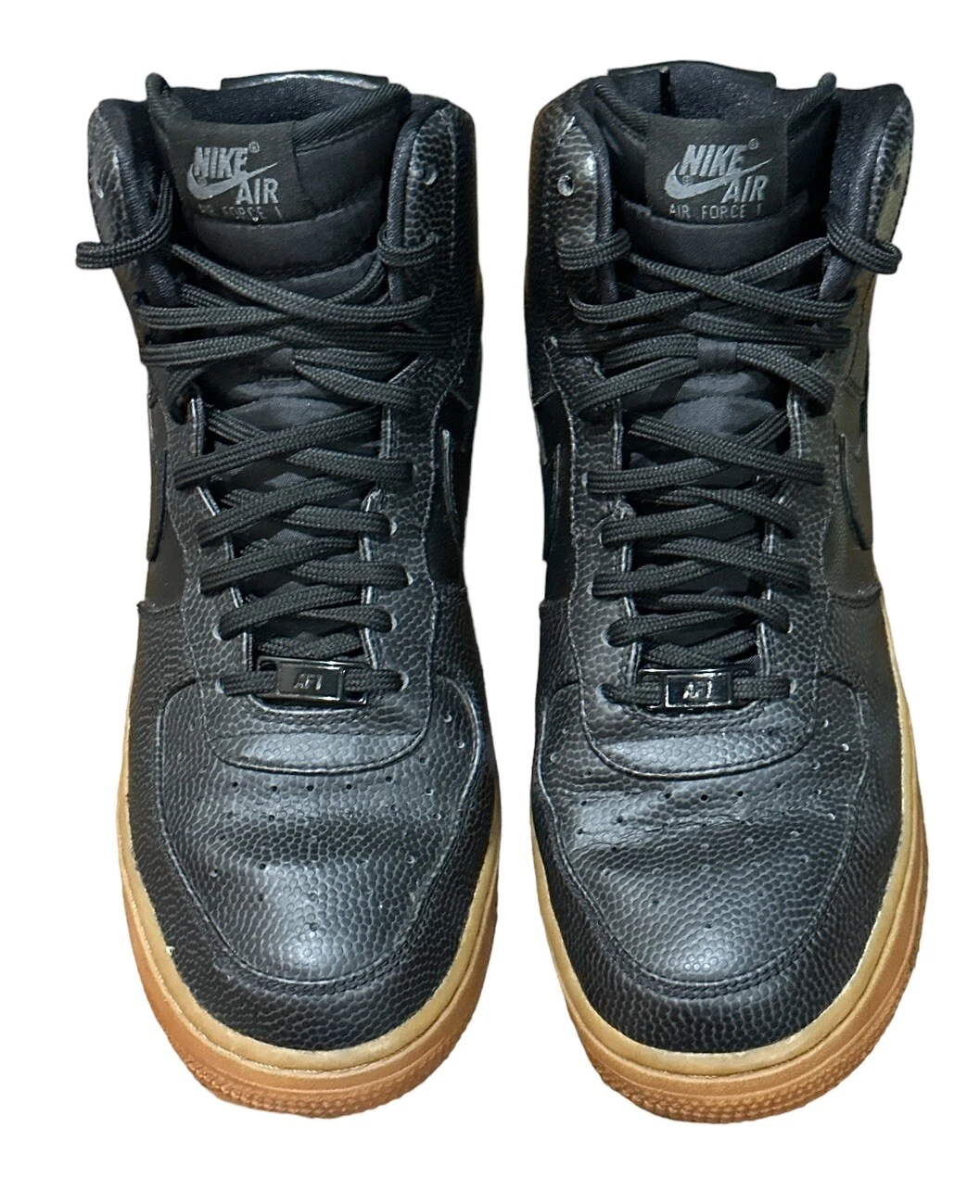 Nike Air Force 1 Black Gum 2016 taglia 9 EU 40 5 EUC