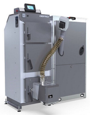 Pelletkessel Scheitholzkessel Kombikessel DEFRO KOMFORT Ekopell 19 kW