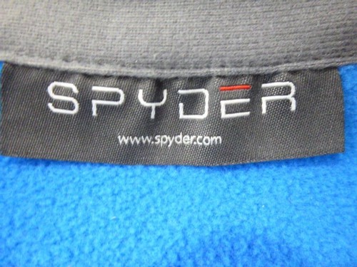 Spyder Jacket Womens Sz Large Bandita Full Zip Blue Fleece Lightweight Anti-Pill - Picture 4 of 15