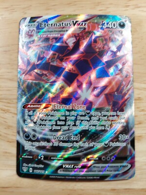 Eternatus Vmax 117/189 Darkness Ablaze - NM Ultra Rare Full Art Pokmon  Card | eBay