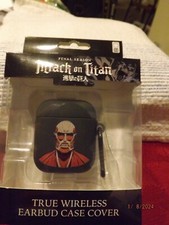 Final Season Attack On Titan Wireless Earbud Case--Brand New