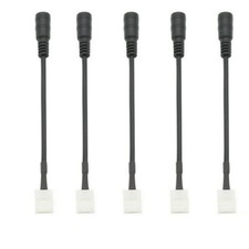 10pcs LED STRIP LIGHT 2835 5050 5630 8MM 10MM FEMALE 2 WIRE 12V POWER CONNECTOR