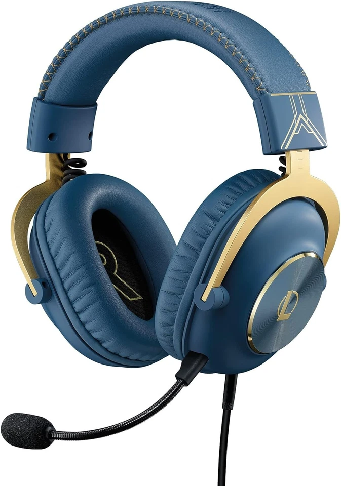 Logitech G PRO X Gaming Over the Ear Headset League of Legends Edition NEW - Image 2 of 4