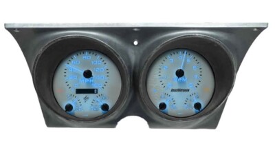 Intellitronix Blue LED Analog Gauge Panel For 1967-1968 Firebird and Camaro