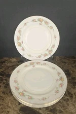 Set Of 6 Homer Laughlin Eggshell Georgian Countess Dinner Plates 10"