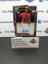2024 BOWMAN CHROME ADRIEL RADNEY 1ST BOWMAN AUTO CPA-AR
