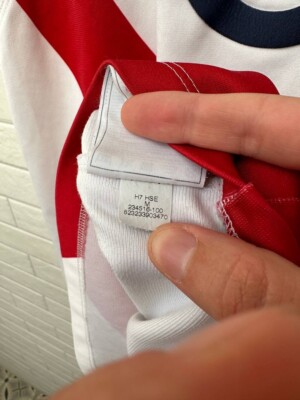 England Team Jersey Rugby Shirt White Red Nike 234516-100 Trikot