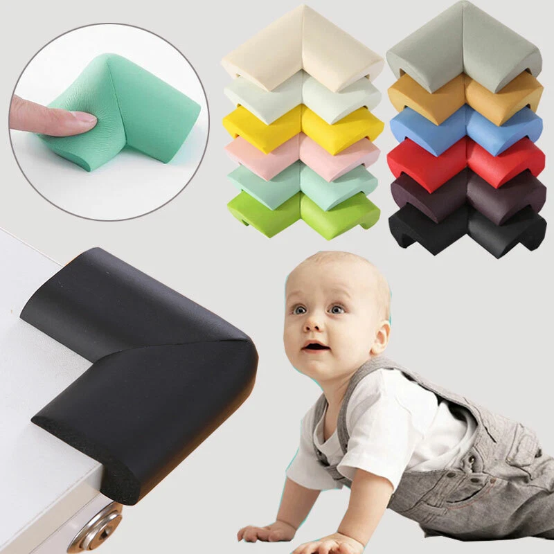 4pcs Child Baby Safety Colorful Protector Strip Soft Edge Table Corners  Protection Guards Cover Toddler Infant