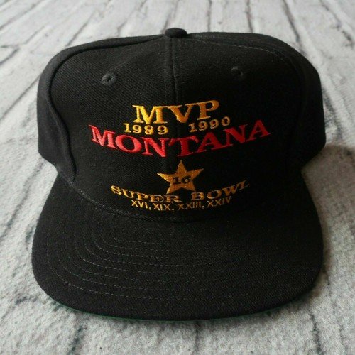 Joe Montana MVP Super Bowl Snapback Hat 