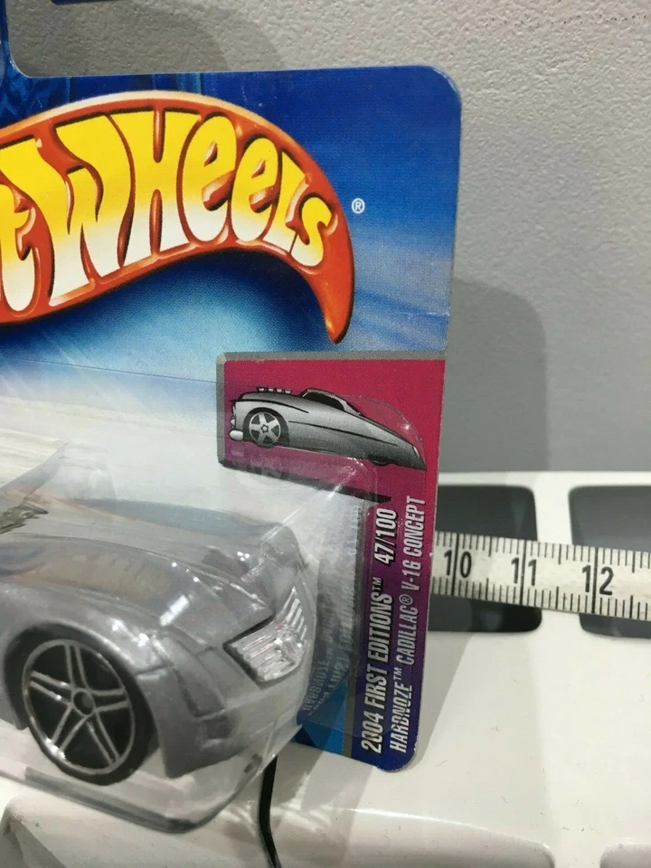 MATTEL HOT WHEELS HOTWHEELS 2004 FIRST EDITIONS HARDNOZE CADILLAC V-16 CONCEPT - Immagine 2 di 3