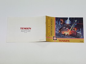 Vindicators Tengen Authentic Original NES Nintendo Manual Only