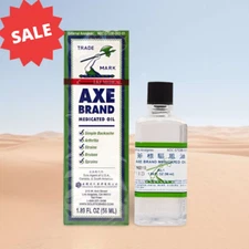 Axe Brand Medicated Oil, 1.89 Oz/56 mL , Temporary Pain Relief, USA Version