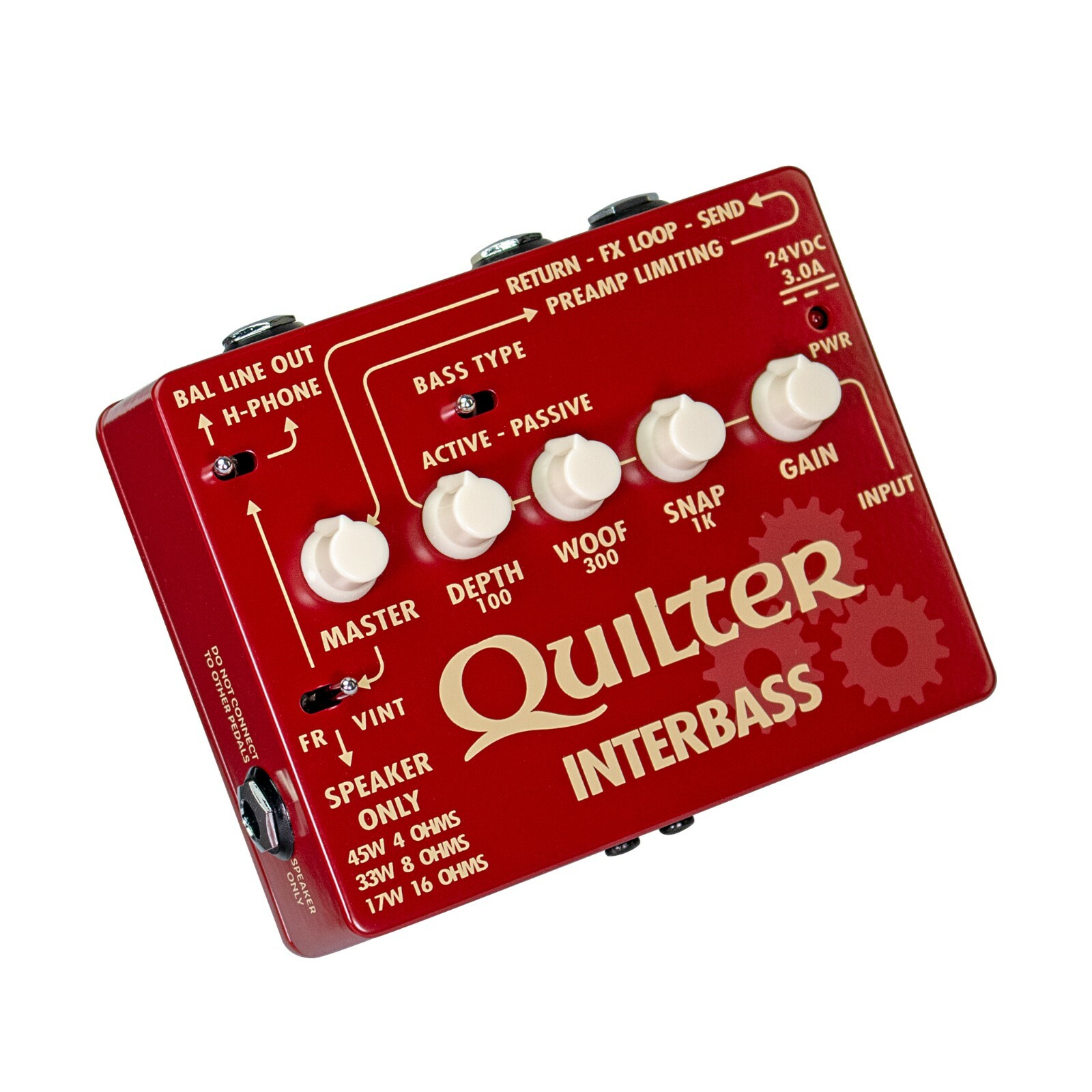 QUILTER LABS INTERBASS 45 PEDAL SIZED BASS GUITAR AMP eBay