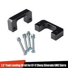 For Chevy Silverado 07-19 Gmc Sierra Gm 1500 Black Leveling Lift 2.5 Front Kit