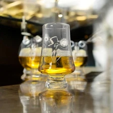 The Tequila Tasting Glass Tipsy Gentleman Spirit Glass Set Glencairn style