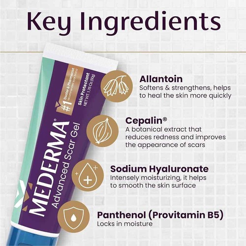 Mederma Advanced Scar Gel Cream Treatment Skin Care Old & New Scars - 50g Hot - Picture 6 of 10