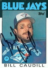 Bill Caudill autographed Baseball Card (Toronto Blue Jays) 1986 Topps #435