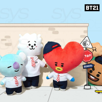 BTS BT21 Official Authentic Goods Afterschool Plush Standing