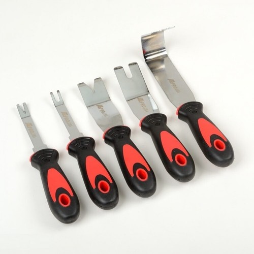 Heavy Duty Metal / Plastic Door Panel Removal Tool Kit Upholstery Clip Remover - Picture 12 of 21