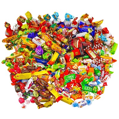 Elite Eastern European Candy Mix   Assortment Party Mix of Candies 2 Pounds