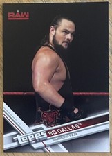 BO DALLAS, 2017 WWE TOPPS CARD, WRESTLING SUPERSTAR ! UNCLE HOWDY !